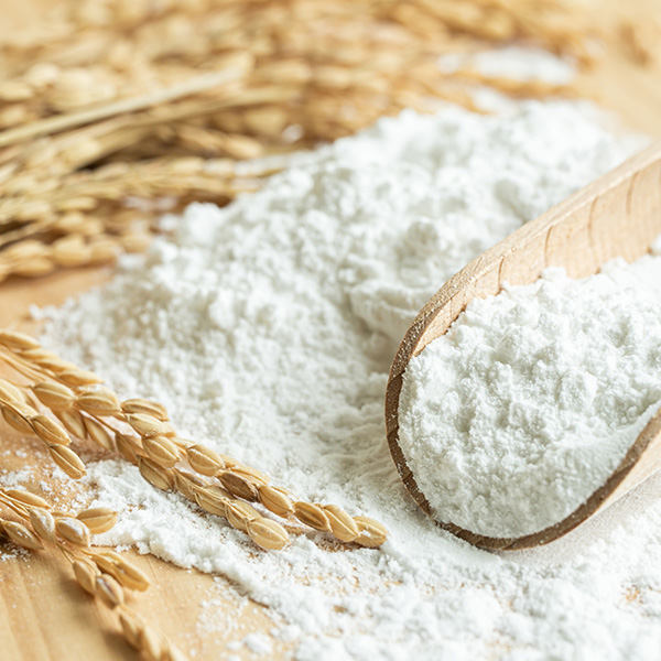 Rice flour food