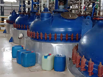 Equipment in the modified starch workshop