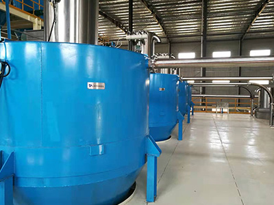 Equipment in the modified starch workshop