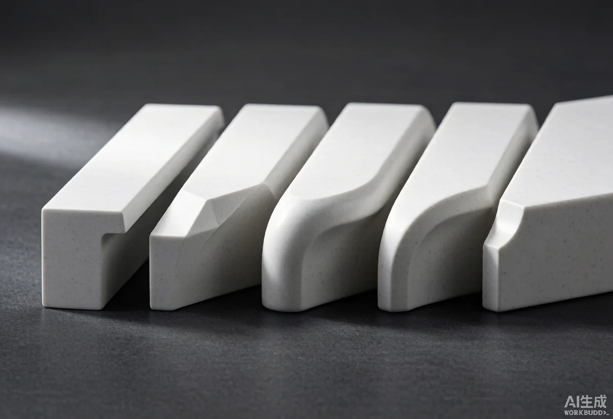 Quartz Countertop Edge Profiles: Complete Visual Guide