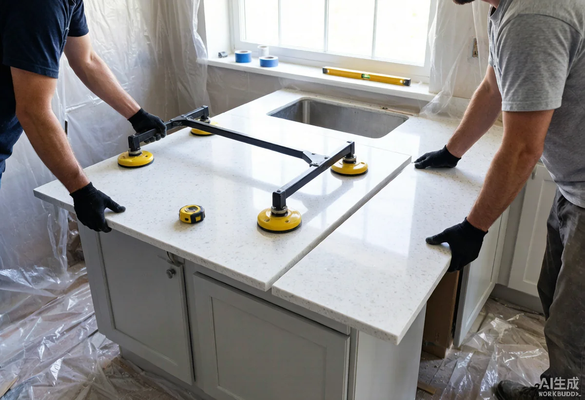 Quartz Countertop Installation: Step-by-Step Process Guide