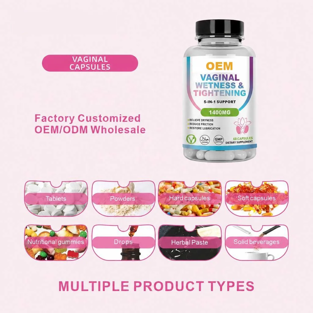 Wholesale Vitamins Probiotic Capsules Specially Used to Relieve Female Vaginal Dryness OEM/ODM Women Probiotics Vaginal Health