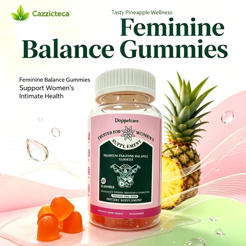 OEM ODM Privte Label Feminine Balance Gummies Customized Exclusive Formula pH Balance Probiotic Vaginal Probiotic Supplements