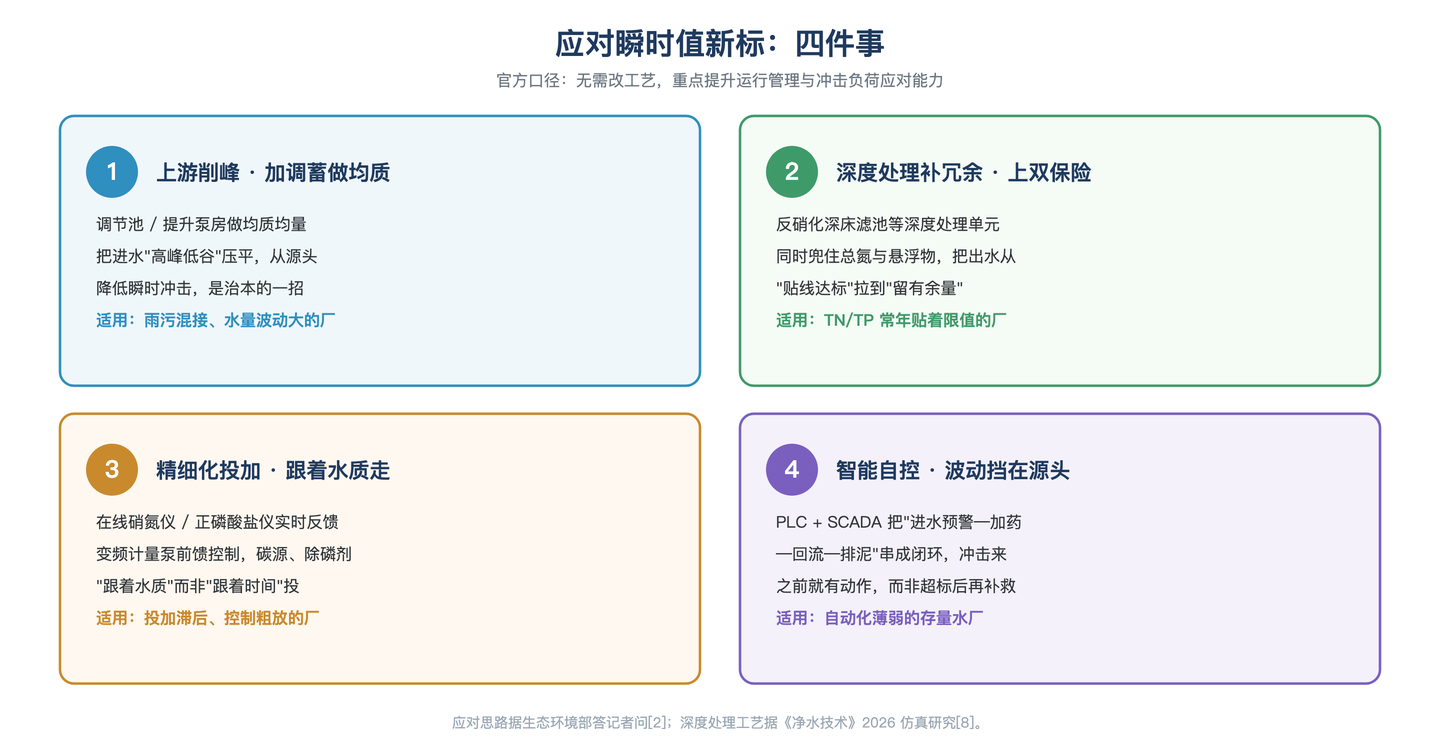应对瞬时值新标四件事清单